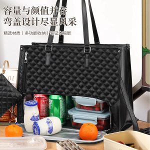 Premium Insulated Tote Bag ( Dry & Wet Separate)