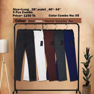 38 Size Color Combo No 05 - 5 PCS