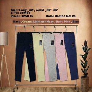 42 Size Color Combo No 21 - 5 PCS